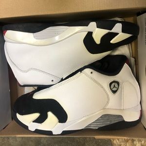 AIR JORDAN 14 RETRO 'BLACK TOE' 2014